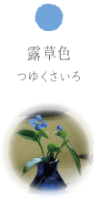 露草色 つゆくさいろ